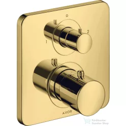   Hansgrohe AXOR Citterio M falsík alatti termosztátos kád/zuhany csaptelep elzárószeleppel,polírozott arany hatású 34725990