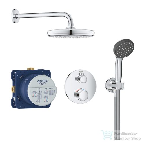 Grohe PRECISION TREND falsík alatti termosztátos zuhanyrendszer alaptesttel,króm 34733002