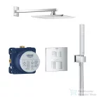 Grohe Grohtherm Cube termosztátos zuhanyrendszer Rainshower allure fejzuhannyal 34741000