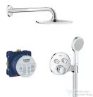 Grohe Grohtherm Smartcontrol falsík alatti termosztátos zuhanyrendszer 34743000