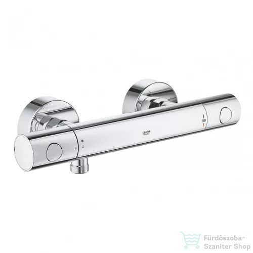 Grohe GROHTHERM 800 COSMOPOLITAN termosztátos zuhanycsaptelep, zuhanyszett nélkül, króm 34765000