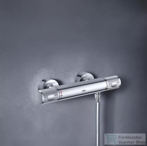 Grohe PRECISION FEEL termosztátos zuhany csaptelep zuhanyszett nélkül,króm 34790000