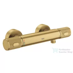   Grohe PRECISION FEEL termosztátos zuhany csaptelep zuhanyszett nélkül, Brushed Cool Sunrise 34790GN0