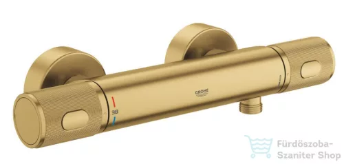 Grohe PRECISION FEEL termosztátos zuhany csaptelep zuhanyszett nélkül, Brushed Cool Sunrise 34790GN0