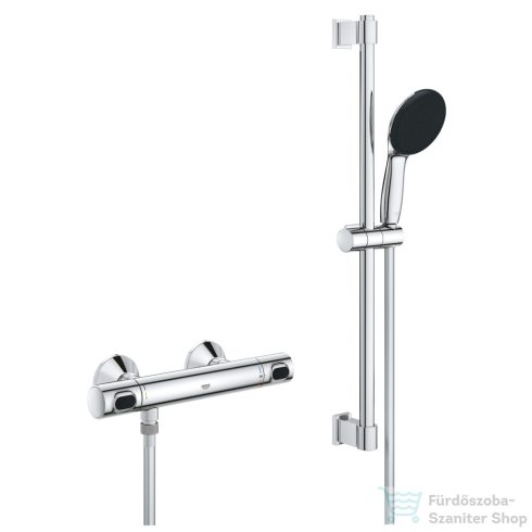 Grohe PRECISION FLOW termosztátos zuhany csaptelep zuhanyszettel,króm 34800001