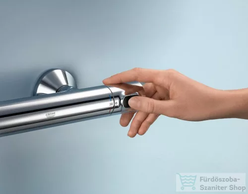 Grohe PRECISION FLOW termosztátos zuhany csaptelep zuhanyszettel,króm 34805001