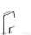 Hansgrohe AX Citterio M 2-lyukú konyhai csaptelep DN15, króm 34820000