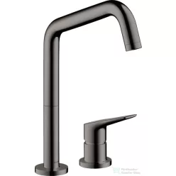   Hansgrohe AXOR Citterio M 2 üléses mosogató csaptelep DN15, polírozott fekete króm 34820330