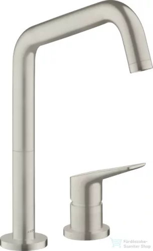 Hansgrohe AX Citterio M 2-lyukú konyhai csaptelep DN15, rozsdamentes acél hatású 34820800