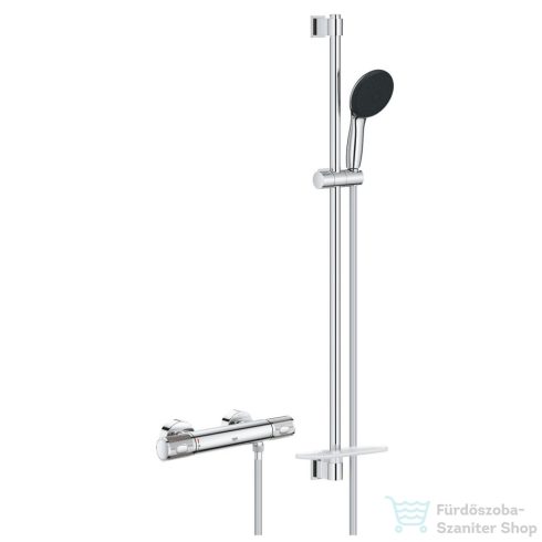 Grohe PRECISION FEEL termosztátos zuhany csaptelep zuhanyszettel,króm 34853001