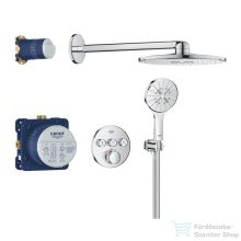   GROHE GROHTHERM SMARTCONTROL falsík alatti termosztátos zuhanyrendszer,Smartactive 310 fejzuhannyal,Króm 34863000