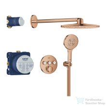   GROHE GROHTHERM SMARTCONTROL falsík alatti termosztátos zuhanyrendszer,Smartactive 310 fejzuhannyal,Warm Sunset 34863DA0