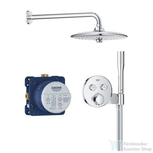 Grohe PRECISION SMARTCONTROL falsík alatti termosztátos zuhanyrendszer alaptesttel,króm 34878000