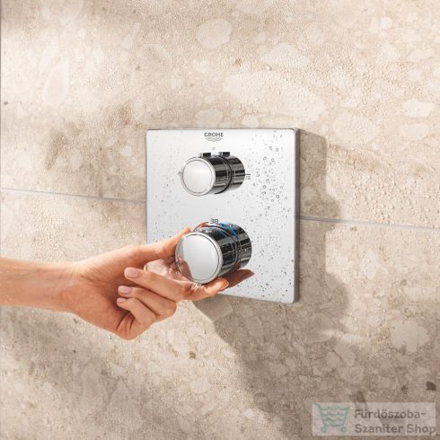Grohe PRECISION THERMOSTAT falsík alatti termosztátos zuhanyrendszer alaptesttel,króm 34881000