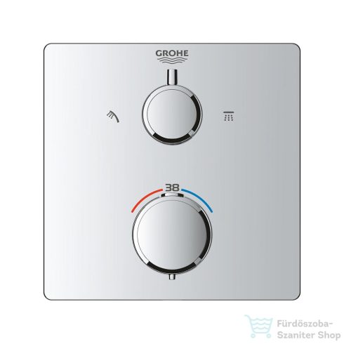 Grohe PRECISION THERMOSTAT falsík alatti termosztátos zuhanyrendszer alaptesttel,króm 34881000
