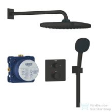   Grohe PRECISION THERMOSTAT falsík alatti termosztátos zuhanyrendszer alaptesttel,matt fekete 348822430