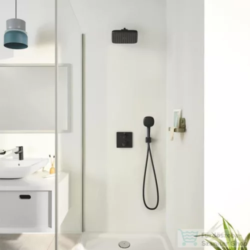 Grohe PRECISION THERMOSTAT falsík alatti termosztátos zuhanyrendszer alaptesttel,matt fekete 348822430
