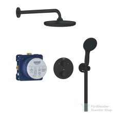   Grohe PRECISION THERMOSTAT falsík alatti termosztátos zuhanyrendszer alaptesttel,matt fekete 348832430
