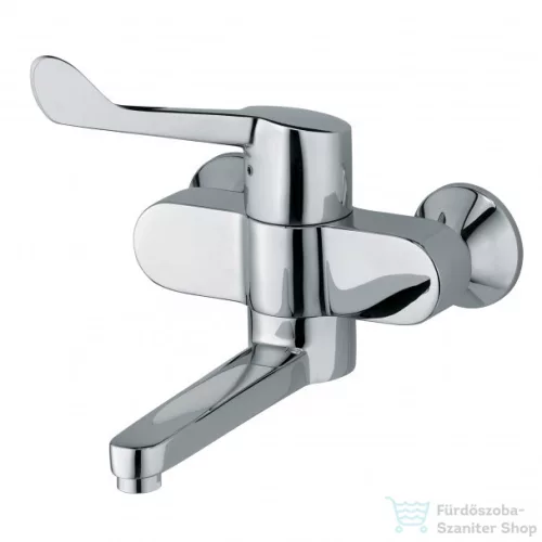 Kludi MEDI CARE orvosi fali mosdó csaptalep, leeresztő nélkül, króm 349200524