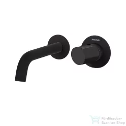   RamonSoler TZAR falsík alatti mosdó csaptelep 19 cm-es kifolyóval, leeresztő nélkül, matt fekete 34A302903