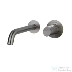   RamonSoler TZAR falsík alatti mosdó csaptelep 19 cm-es kifolyóval, leeresztő nélkül, szálcsiszolt nikkel 34A302905