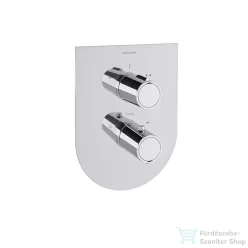  RamonSoler TZAR termosztátos falsík alatti kád/zuhany csaptelep, króm 34D302527