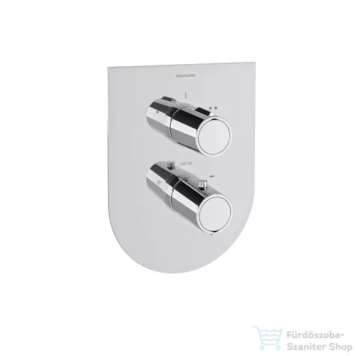 RamonSoler TZAR termosztátos falsík alatti kád/zuhany csaptelep, króm 34D302527