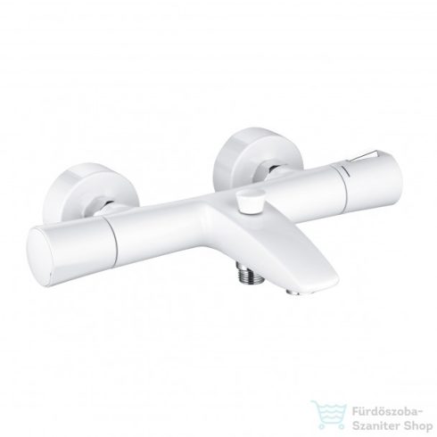 Kludi Zenta termosztátos kádtöltő- és zuhanycsap NA15 fehér/króm 351019138