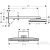Hansgrohe AXOR fejzuhany 460/300 1jet zuhanykarral 450 mm/ szögletes rozetta 35278000