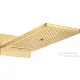 Hansgrohe AXOR SHOWERSOLUTIONS 260/580 fejzuhany, 3 jet, szálcsiszolt arany hatású 35283250