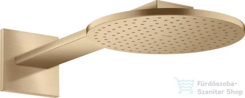 Hansgrohe AXOR SHOWERSOLUTIONS 250 2 jet fejzuhany zuhanykarral, alaptest nélkül, szálcsiszolt bronz 35296140