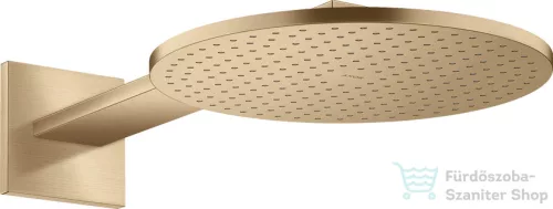 Hansgrohe AXOR SHOWERSOLUTIONS 300 fejzuhany zuhanykarral,1 jet, szálcsiszolt bronz 35300140