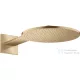 Hansgrohe AXOR SHOWERSOLUTIONS 300 fejzuhany zuhanykarral,1 jet, szálcsiszolt bronz 35300140