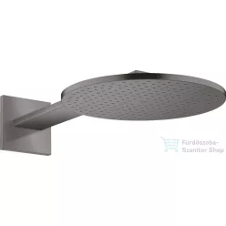   Hansgrohe AXOR SHOWERSOLUTIONS 300 fejzuhany zuhanykarral,1 jet, szálcsiszolt fekete króm 35300340