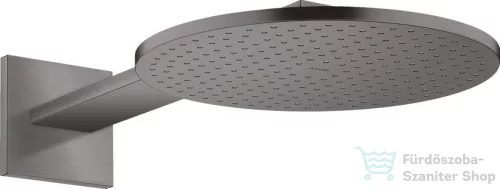 Hansgrohe AXOR SHOWERSOLUTIONS 300 fejzuhany zuhanykarral,1 jet, szálcsiszolt fekete króm 35300340