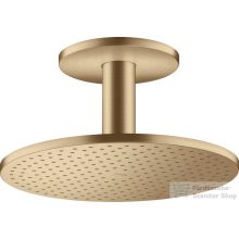   Hansgrohe AXOR SHOWERSOLUTIONS 300 fejzuhany mennyezeti zuhanykarral 1 jet,szálcsiszolt bronz 35301140