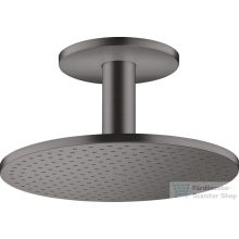   Hansgrohe AXOR SHOWERSOLUTIONS 300 fejzuhany mennyezeti zuhanykarral 1 jet,szálcsiszolt fekete króm 35301340