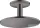 Hansgrohe AXOR SHOWERSOLUTIONS 300 fejzuhany mennyezeti zuhanykarral 1 jet,szálcsiszolt fekete króm 35301340