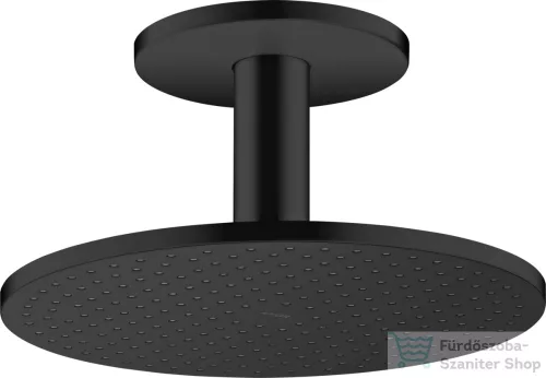 Hansgrohe AXOR SHOWERSOLUTIONS 300 fejzuhany mennyezeti zuhanykarral 1 jet,matt fekete 35301670