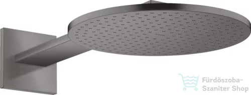 Hansgrohe AXOR SHOWERSOLUTIONS 300 fejzuhany zuhanykarral,2 jet,szálcsiszolt fekete króm 35303340