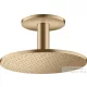 Hansgrohe AXOR SHOWERSOLUTIONS fejzuhany 300 2 jet mennyezeti csatlakozással,szálcsiszolt bronz 35304140