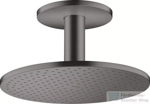 Hansgrohe AXOR SHOWERSOLUTIONS fejzuhany 300 2 jet mennyezeti csatlakozással,szálcsiszolt fekete króm 35304340