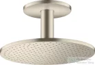 Hansgrohe AXOR SHOWERSOLUTIONS fejzuhany 300 2 jet mennyezeti csatlakozással,szálcsiszolt nikkel 35304820