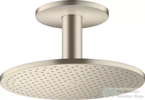 Hansgrohe AXOR SHOWERSOLUTIONS fejzuhany 300 2 jet mennyezeti csatlakozással,szálcsiszolt nikkel 35304820