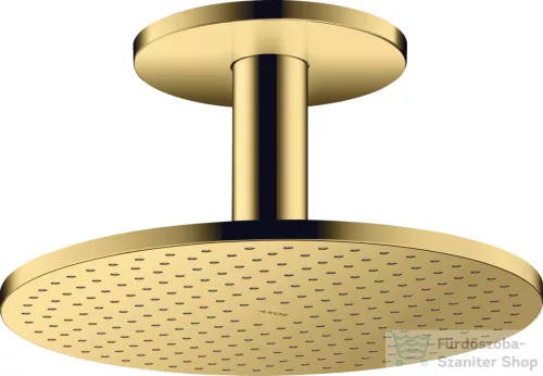 Hansgrohe AXOR SHOWERSOLUTIONS fejzuhany 300 2 jet mennyezeti csatlakozással,polírozott arany hatású 35304990