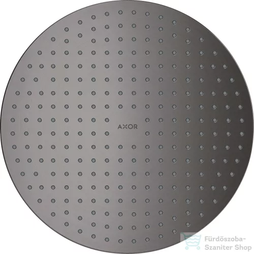 Hansgrohe AXOR SHOWERSOLUTIONS mennyezetbe építhető fejzuhany 300 2 jet,szálcsiszolt fekete króm 35305340