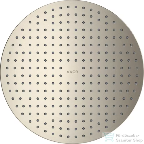 Hansgrohe AXOR SHOWERSOLUTIONS mennyezetbe építhető fejzuhany 300 2 jet,szálcsiszolt nikkel 35305820