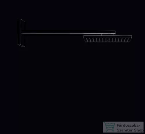 Hansgrohe AXOR SHOWERSOLUTIONS 250/250 fejzuhany zuhanykarral,1 jet, króm 35306000