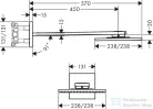 Hansgrohe AXOR SHOWERSOLUTIONS 250/250 fejzuhany 2 jet,zuhanykarral, króm 35310000