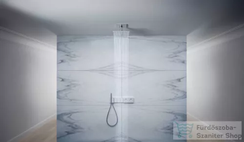 Hansgrohe AXOR SHOWERSOLUTIONS 250/250 fejzuhany mennyezeti zuhanykarral 2 jet, króm 35312000